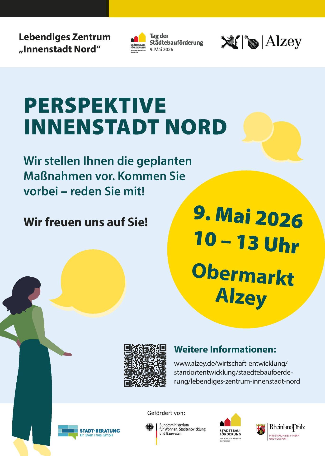 Flyer Lebendiges Zentrum "Innenstadt Nord"