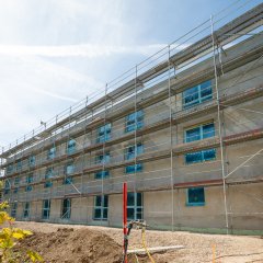 Richtfest an der Alten Stadtgärtnerei: ABG-Wohnbauoffensive