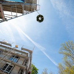 Richtfest an der Alten Stadtgärtnerei: ABG-Wohnbauoffensive
