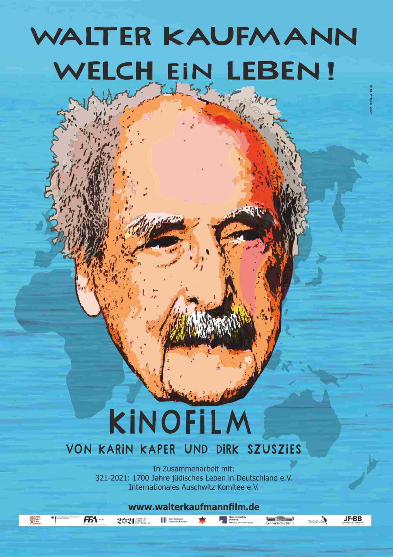 Flyer Sondervorführung in Alzey Walter Kaufmann "welch ein Leben"