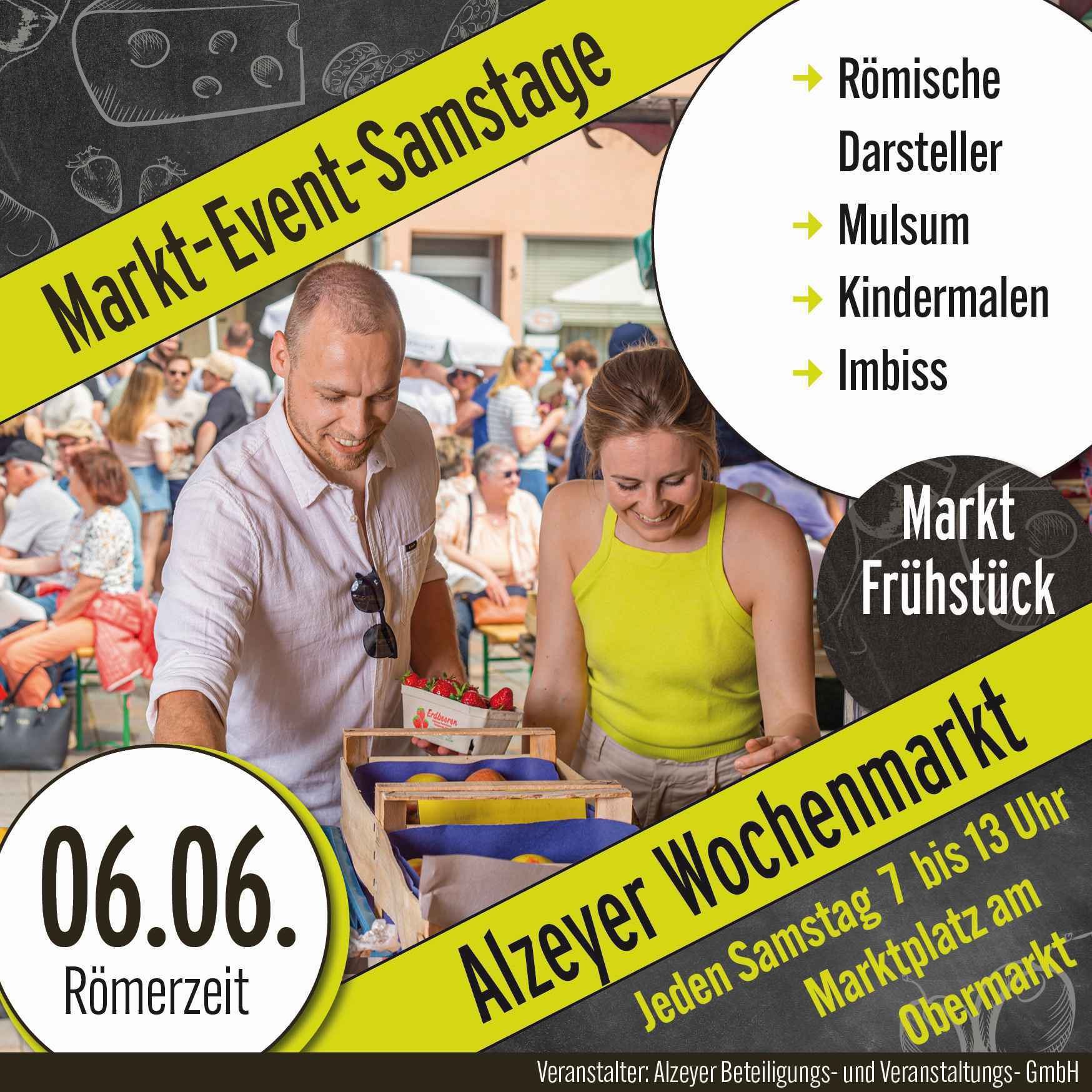 Flyer für die Markt-Event-Smastage