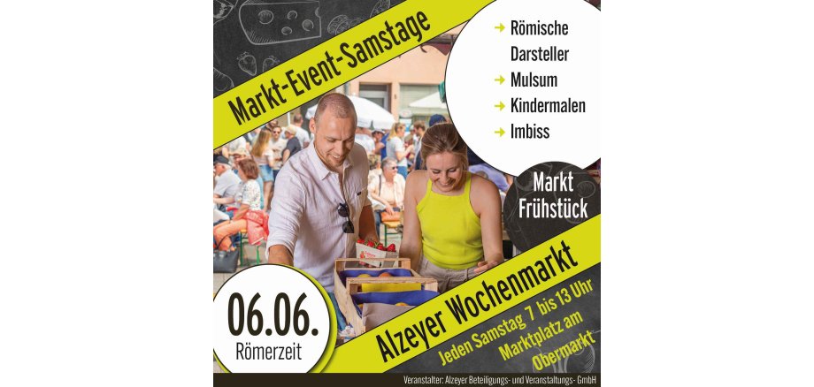 Flyer für die Markt-Event-Smastage