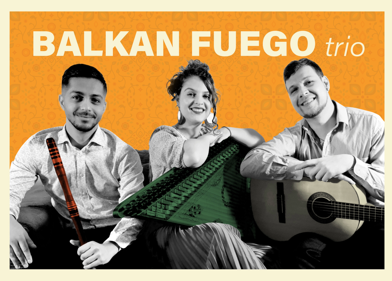 Balkan Fuego trio Plakat