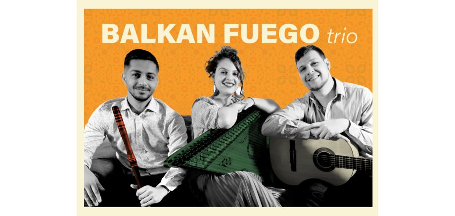Balkan Fuego trio Plakat