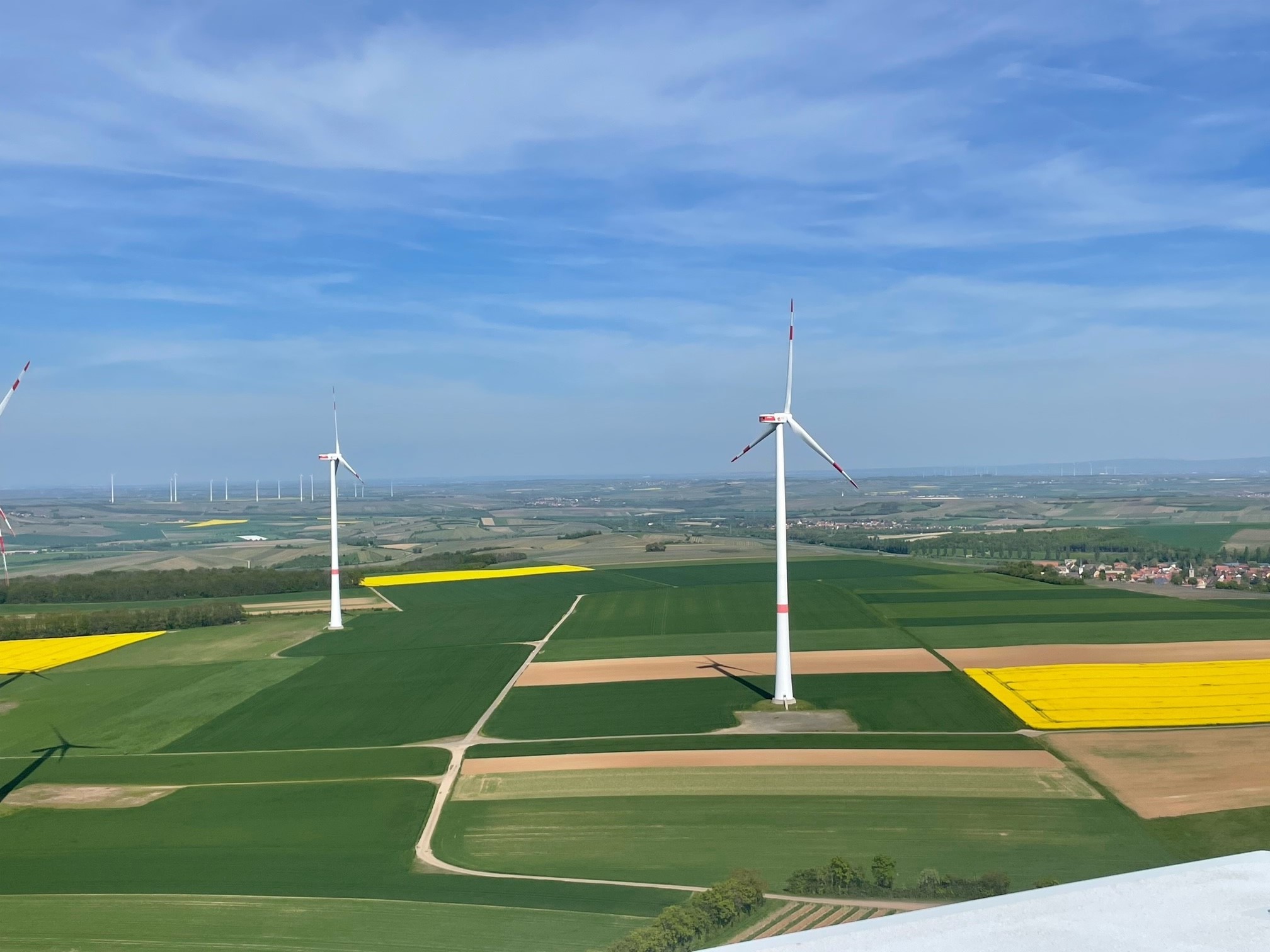 Windräder in Rheinhessen 