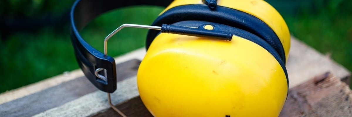 Ohrschützer in gelb