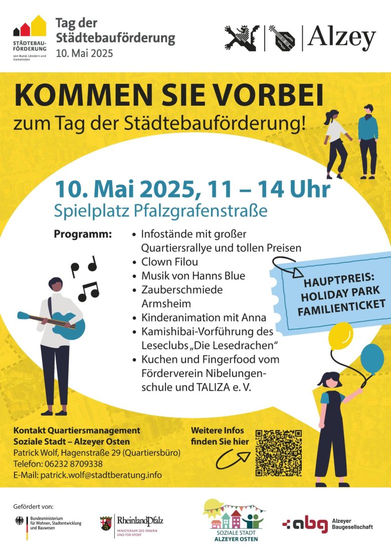 Plakat von Tag der Städtebauförderung am 10. Mai