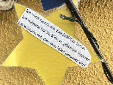 Ein Stern mit mehreren Wünschen